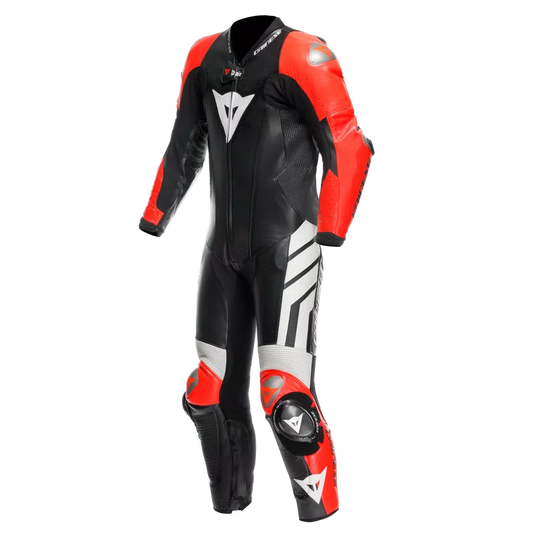 LAGUNA SECA 6 - PERFORATED ONE-PIECE LEATHER RACING SUIT