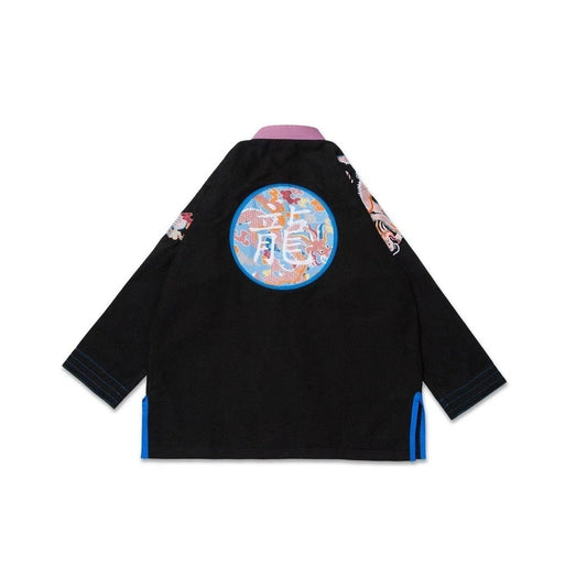 Albino and Preto Year of the Dragon BJJ Gi