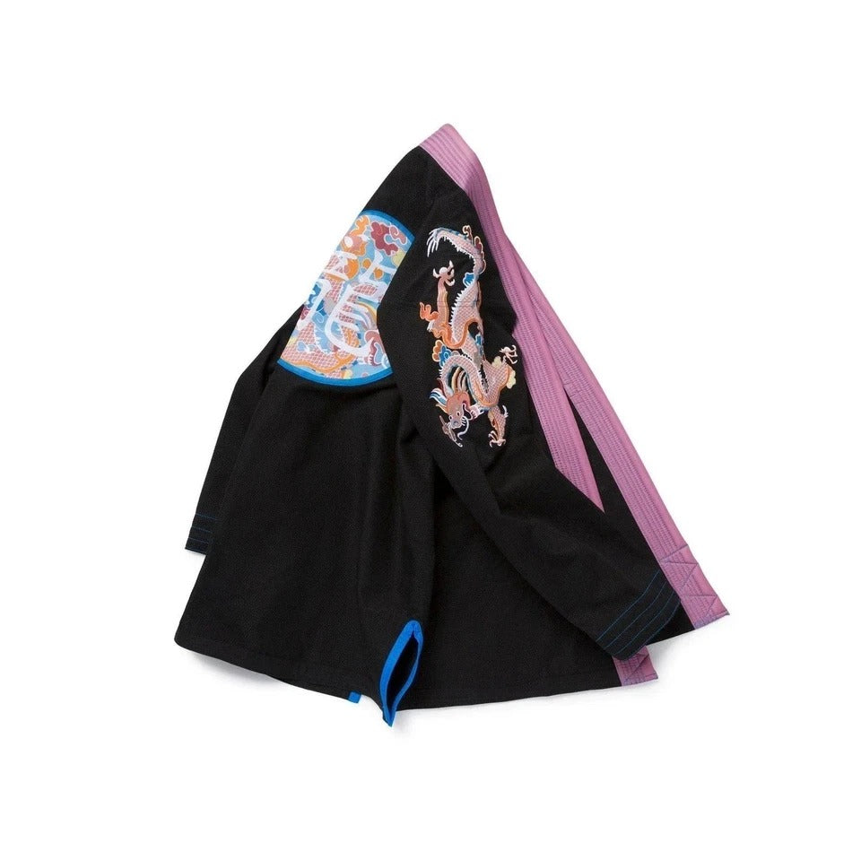Albino and Preto Year of the Dragon BJJ Gi