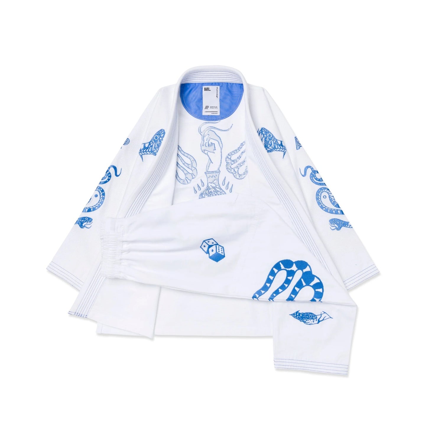Albino & Preto Year of the Snake BJJ Gi