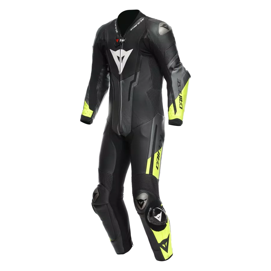 DEMON SPRINT - MEN'S ONE-PIECE PERFORATED LEATHER MOTORCYCLE SUIT
