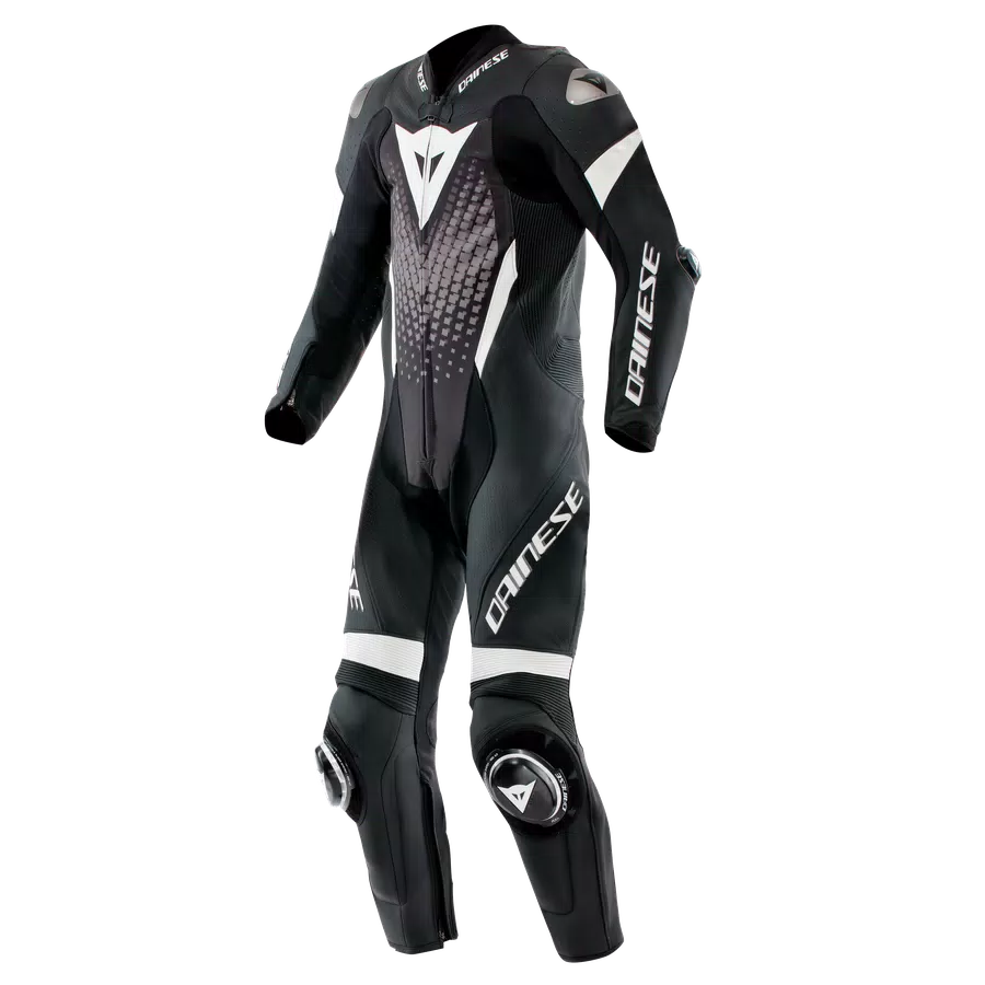 DEMON SPRINT - MEN'S ONE-PIECE PERFORATED LEATHER MOTORCYCLE SUIT