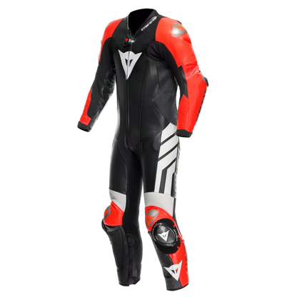 LAGUNA SECA 6 - PERFORATED ONE-PIECE LEATHER RACING SUIT