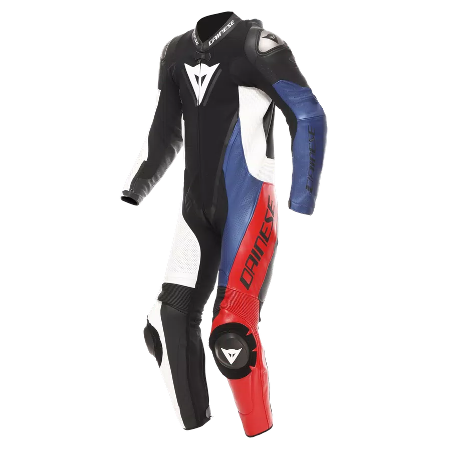 LAGUNA SECA 6 - PERFORATED ONE-PIECE LEATHER RACING SUIT