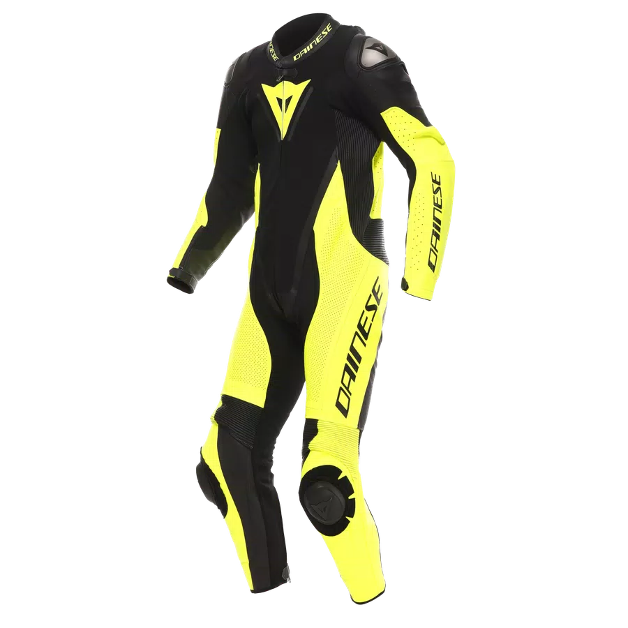LAGUNA SECA 6 - PERFORATED ONE-PIECE LEATHER RACING SUIT