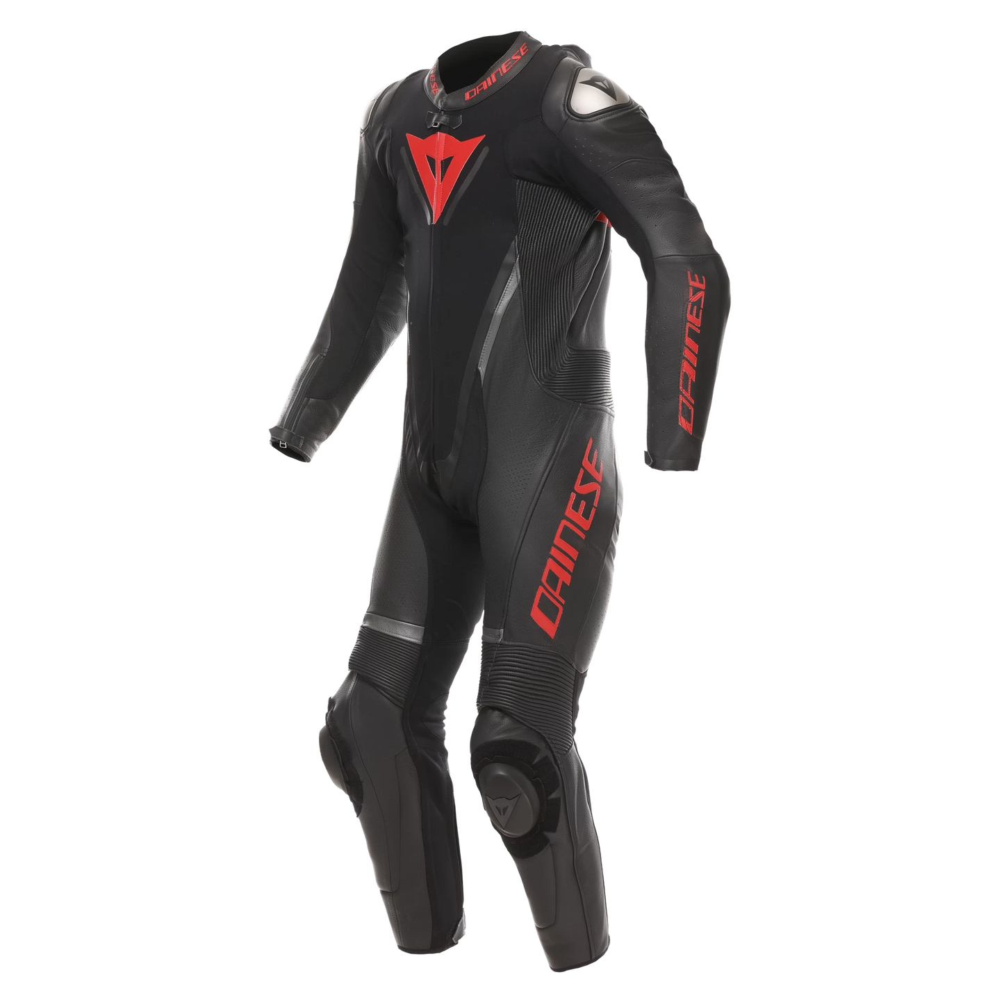 DEMON SPRINT - MEN'S ONE-PIECE PERFORATED LEATHER MOTORCYCLE SUIT