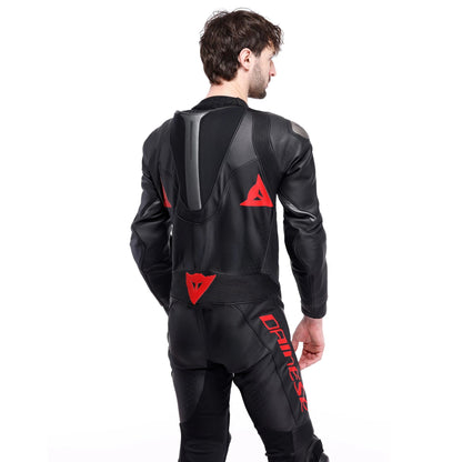 DEMON SPRINT - MEN'S ONE-PIECE PERFORATED LEATHER MOTORCYCLE SUIT