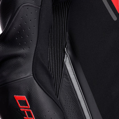 DEMON SPRINT - MEN'S ONE-PIECE PERFORATED LEATHER MOTORCYCLE SUIT