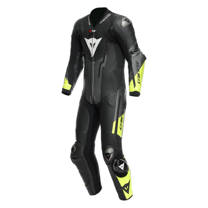 MISANO 3 D-AIR® - MEN'S 1-PIECE MOTORCYCLE PERFORATED LEATHER SUIT WITH AIRBAG