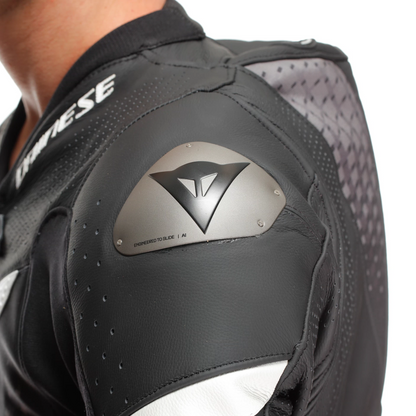 LAGUNA SECA 6 - PERFORATED ONE-PIECE LEATHER RACING SUIT