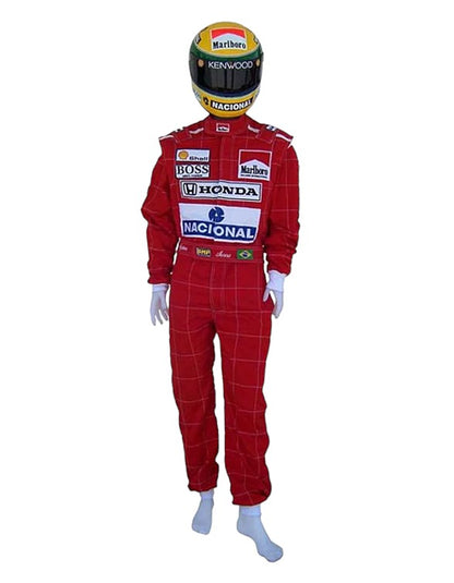 1991 Ayrton Senna Mclaren F1 Race Suit REPLICA