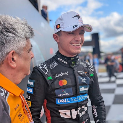 MCLAREN LANDO NORRIS 2025 BRITISH GP RACE SUIT