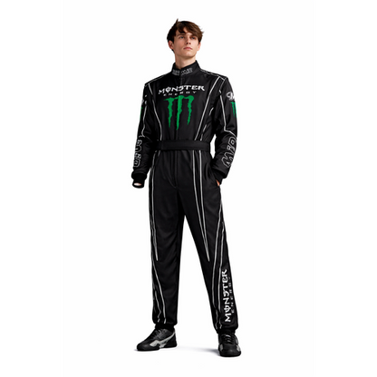 Monster go kart racing suit