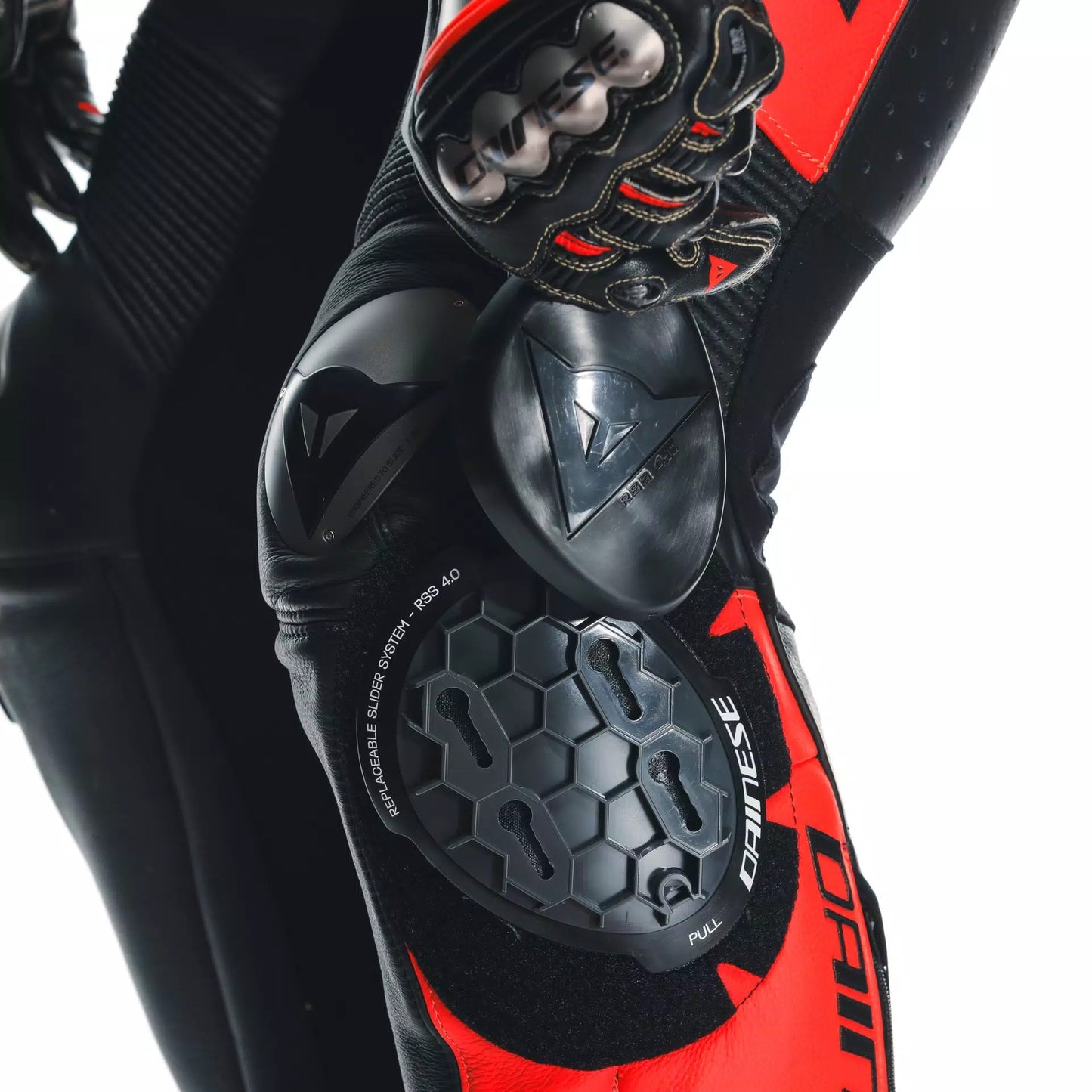 MISANO 3 D-AIR® - MEN'S 1-PIECE MOTORCYCLE PERFORATED LEATHER SUIT WITH AIRBAG