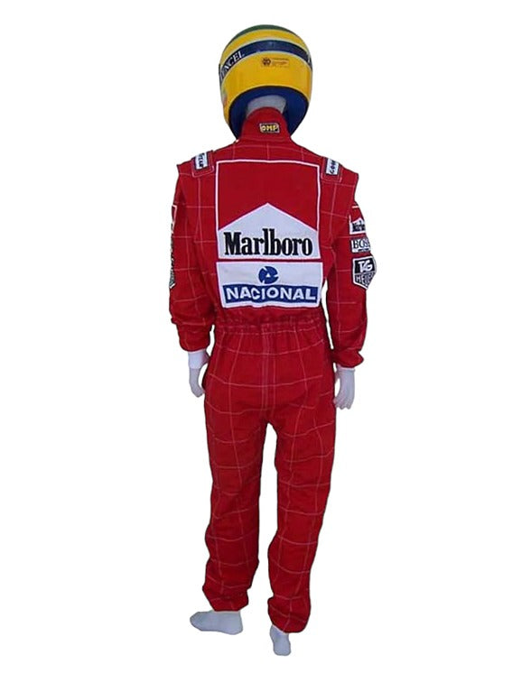 1991 Ayrton Senna Mclaren F1 Race Suit REPLICA