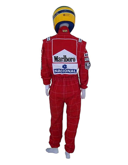 1991 Ayrton Senna Mclaren F1 Race Suit REPLICA