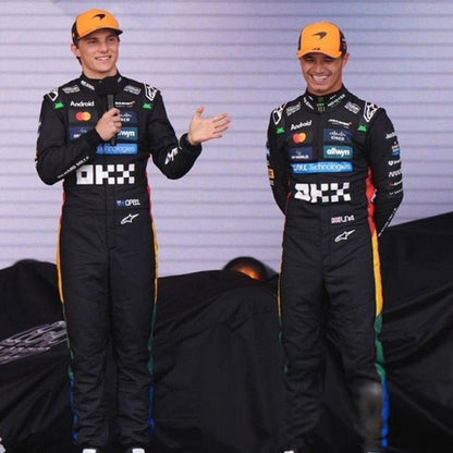 MCLAREN LANDO NORRIS 2025 BRITISH GP RACE SUIT