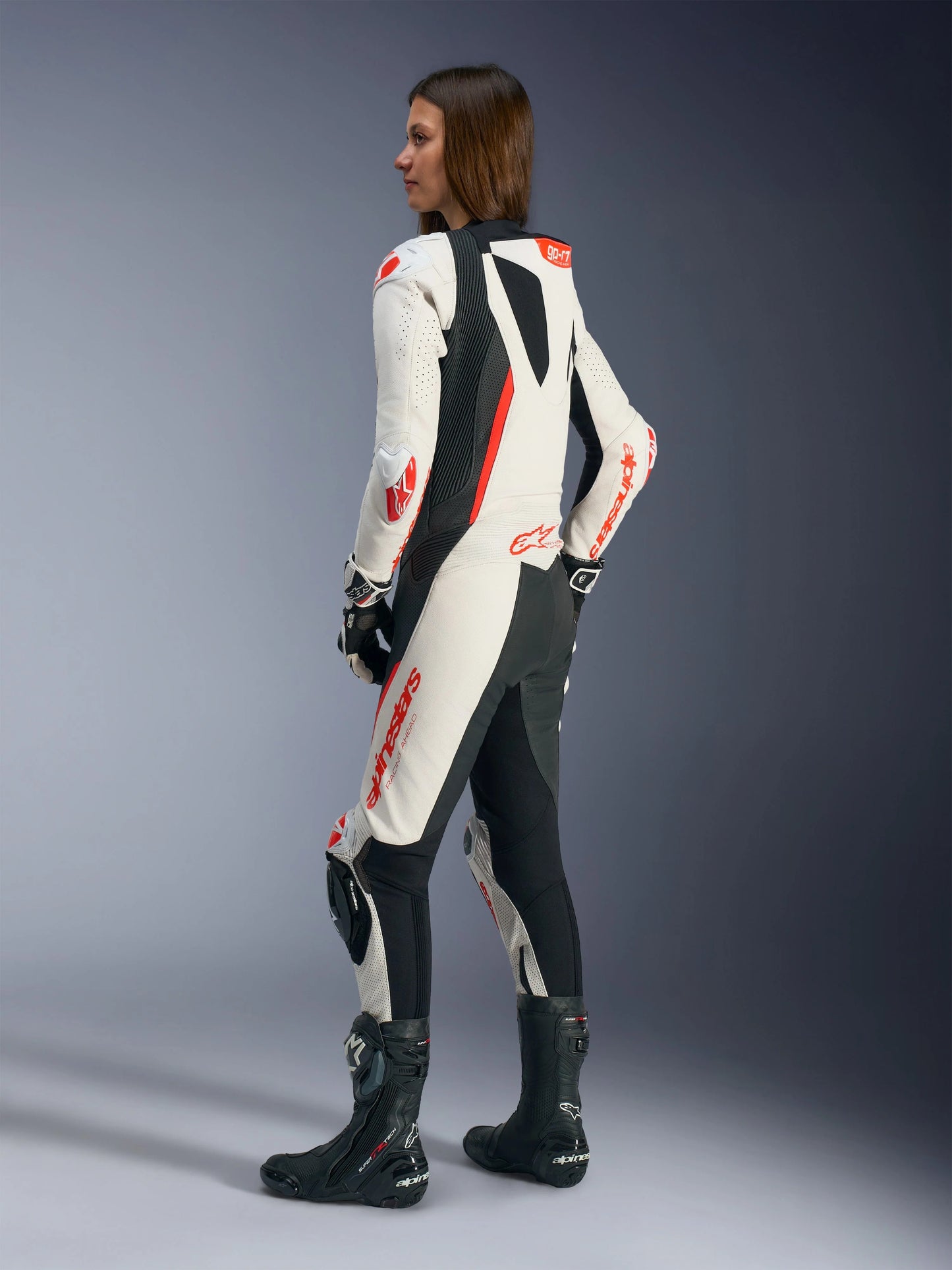 Women Stella GP-R7 Leather Suit - 1Piece