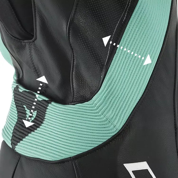 DEMON SPRINT - MEN'S ONE-PIECE PERFORATED LEATHER MOTORCYCLE SUIT