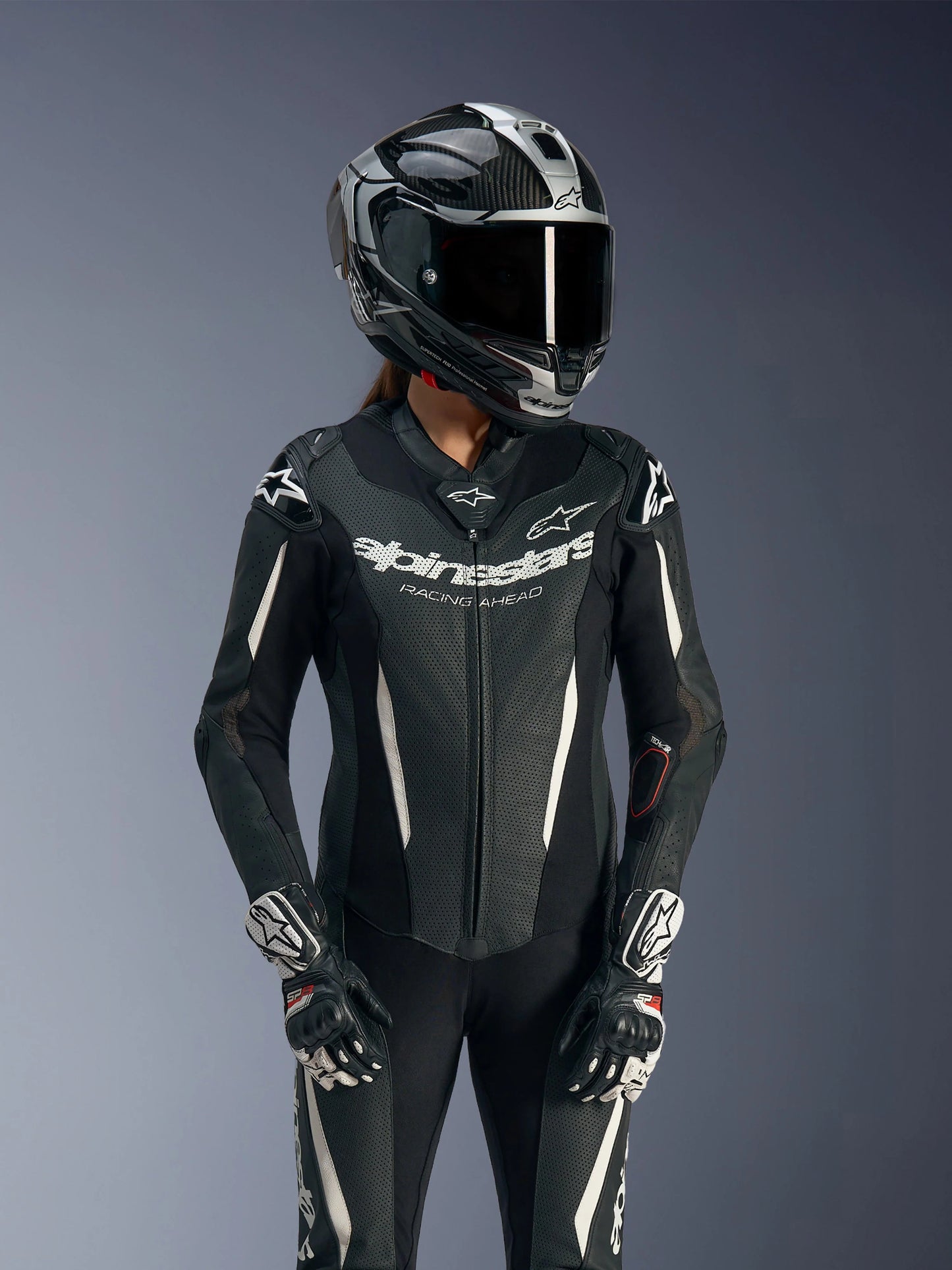 Women Stella GP-R7 Leather Suit - 1Piece