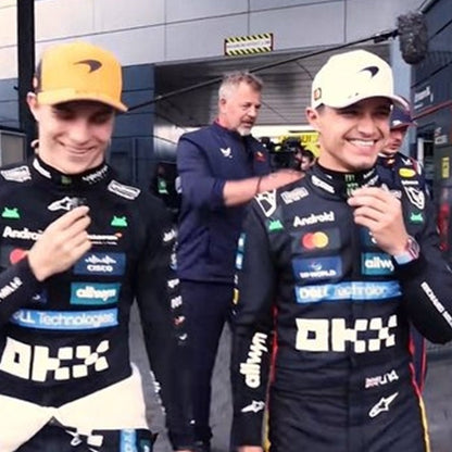 MCLAREN LANDO NORRIS 2025 BRITISH GP RACE SUIT