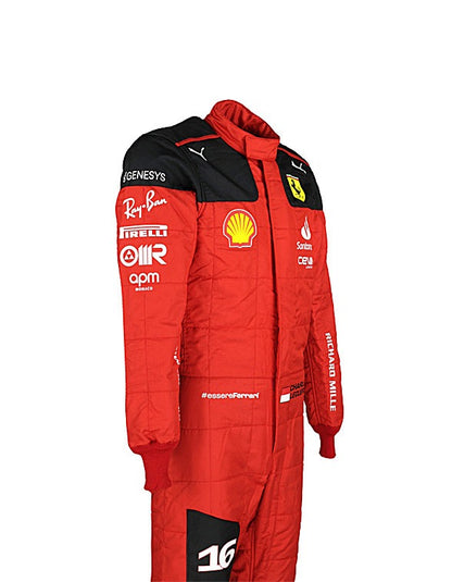 2023 Charles Leclerc Ferrari F1 Race Suit REPLICA